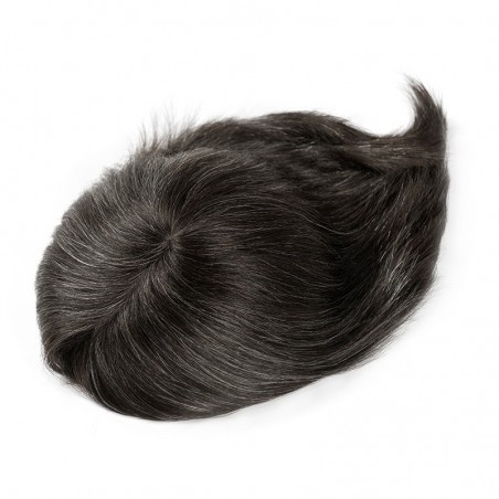 Cronus Haarausfallbehandlung|Volle Polyskin Basis|Europäisches Haar