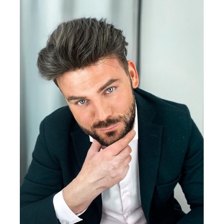 Coeus Herren-Haarersatz | Dünne Hautbasis | LaVividHair Coeus Herren-Haarersatz | Dünne Hautbasis | LaVividHair