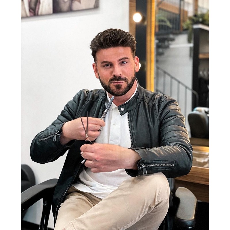 Coeus Herren-Haarersatz | Dünne Hautbasis | LaVividHair