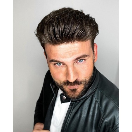 Coeus Herren-Haarersatz | Dünne Hautbasis | LaVividHair Coeus Herren-Haarersatz | Dünne Hautbasis | LaVividHair