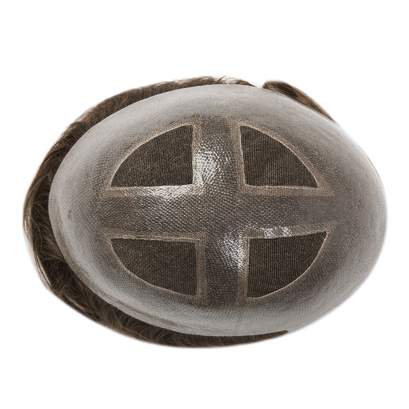 Douglas Atmungsaktives Spitzenhaarsystem mit Poly-Haut | LaVividHair