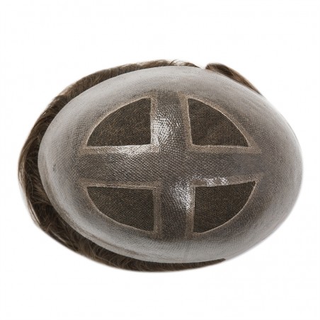 Douglas Atmungsaktives Spitzenhaarsystem mit Poly-Haut | LaVividHair