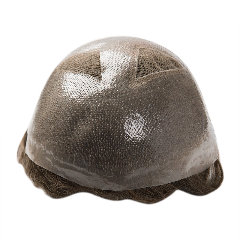 Douglas Atmungsaktives Spitzenhaarsystem mit Poly-Haut | LaVividHair