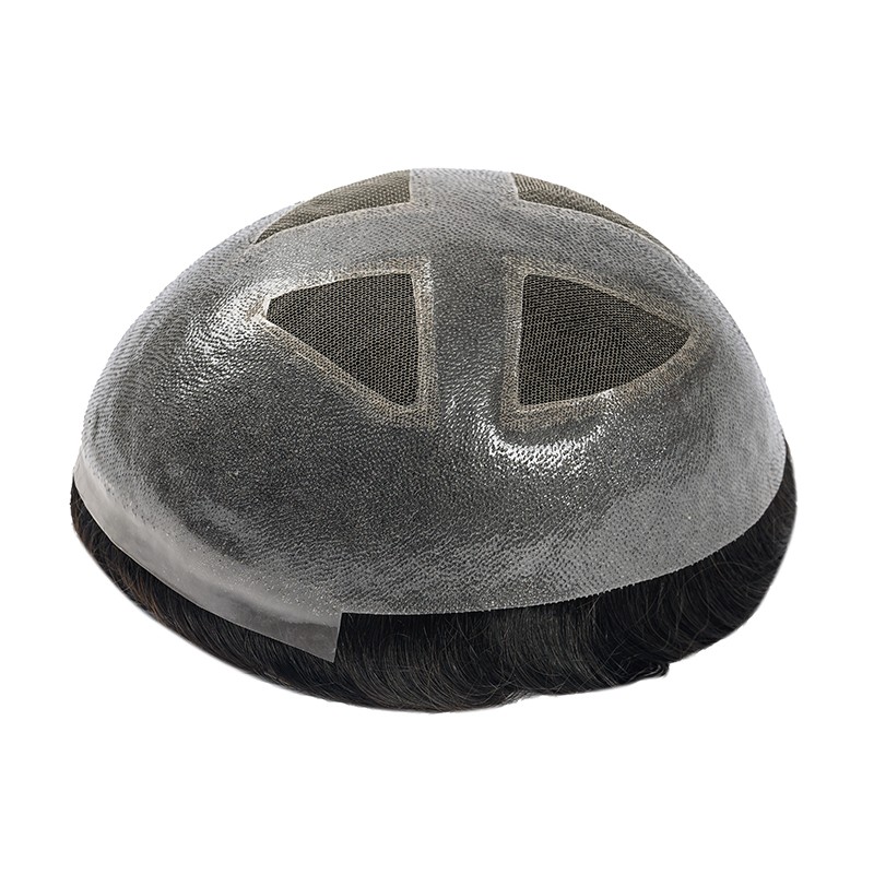 Douglas Atmungsaktives Spitzenhaarsystem mit Poly-Haut | LaVividHair