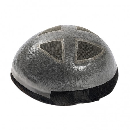 Douglas Atmungsaktives Spitzenhaarsystem mit Poly-Haut | LaVividHair