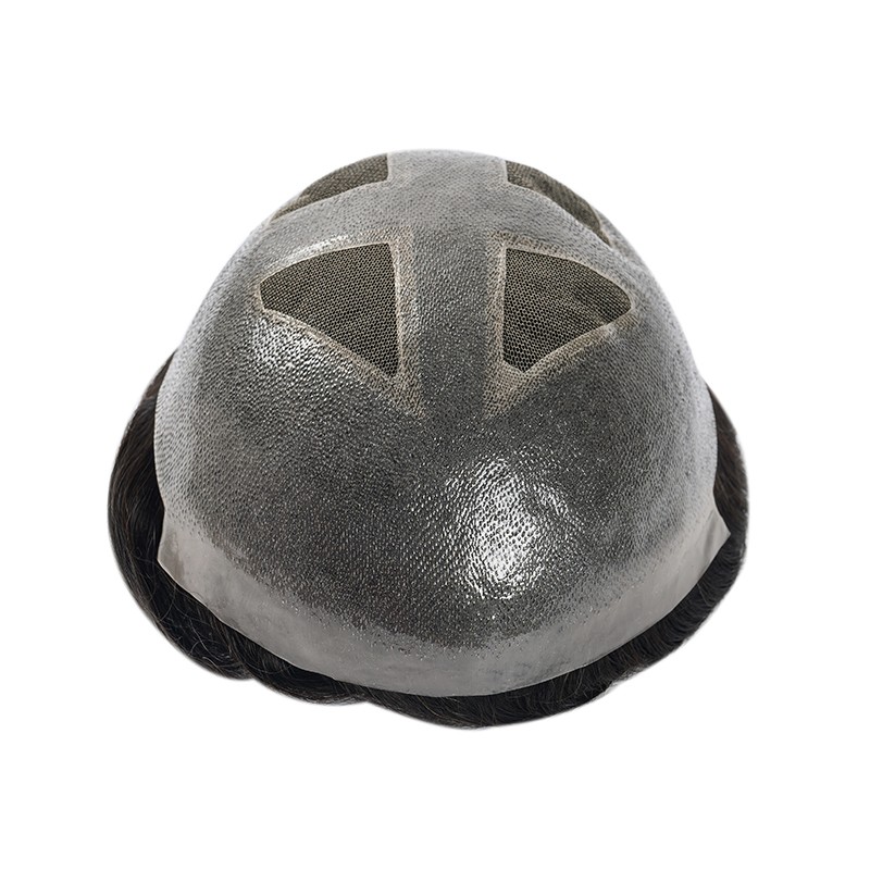 Douglas Atmungsaktives Spitzenhaarsystem mit Poly-Haut | LaVividHair