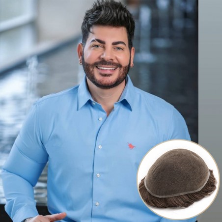 Thor Herren-Spitzentoupee | Französische Spitze | LaVividHair Thor Herren-Spitzentoupee | Französische Spitze | LaVividHair