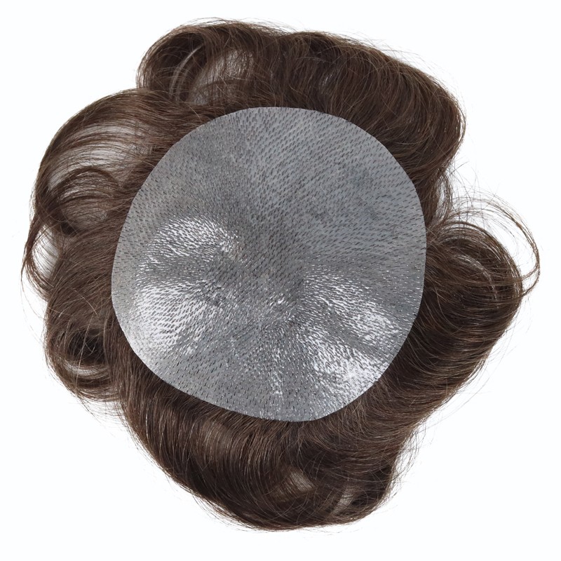 Kronen-Haarpflaster für Männer | Abdeckung für dünner werdende Krone