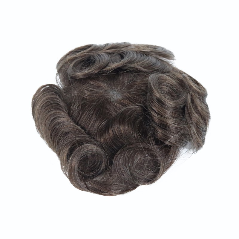 Kronen-Haarpflaster für Männer | Abdeckung für dünner werdende Krone