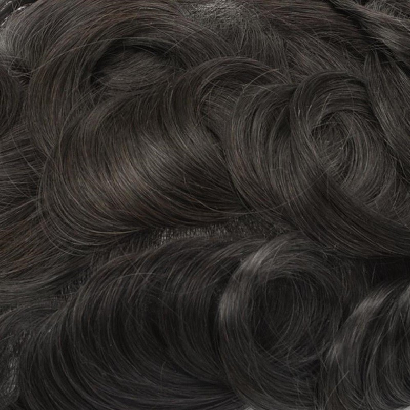 Kronen-Haarpflaster für Männer | Abdeckung für dünner werdende Krone