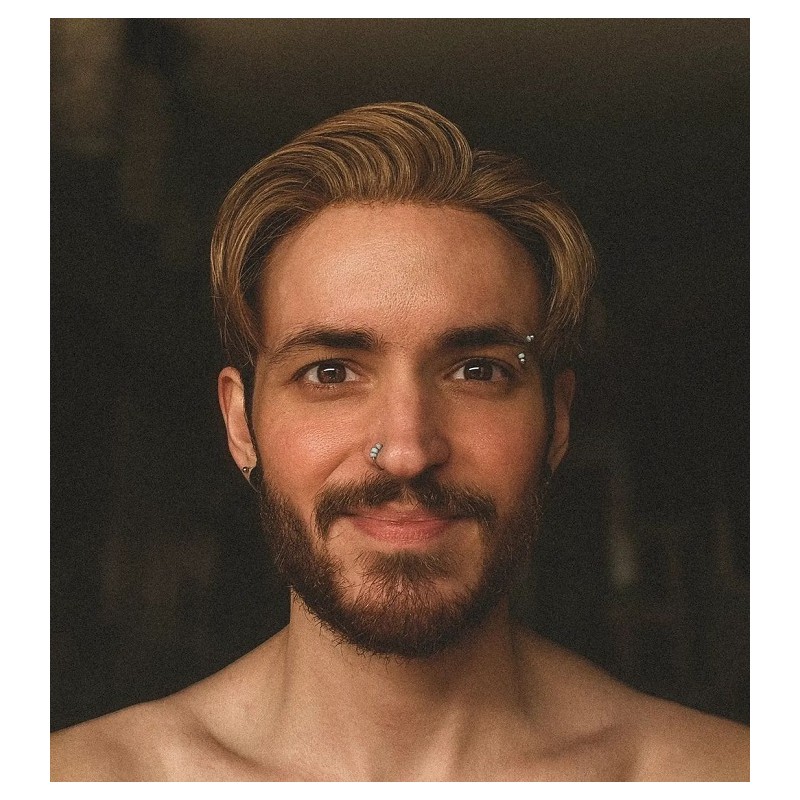 Simois Haarsystem für Männer|Vollspitze&dünnes HautmaterialLaVividHair