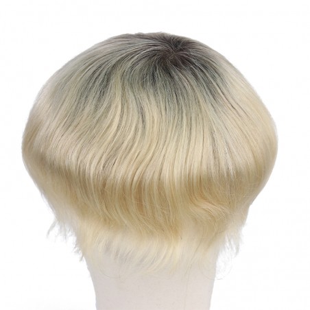 Travis Haarsystem | Dunkler Ansatz & Platinblond