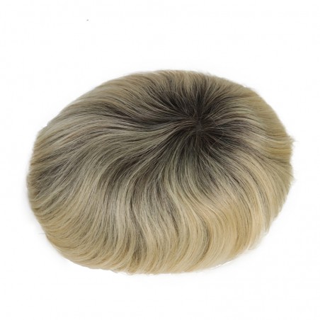 Travis Haarsystem | Dunkler Ansatz & Platinblond