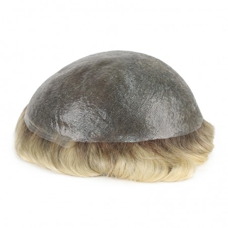 Travis Haarsystem | Dunkler Ansatz & Platinblond