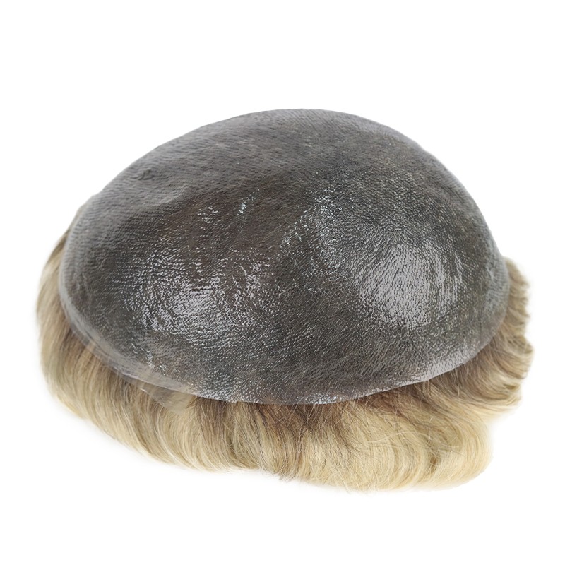 Travis Haarsystem | Dunkler Ansatz & Platinblond