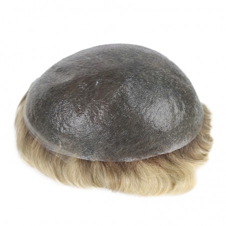 Travis Haarsystem | Dunkler Ansatz & Platinblond