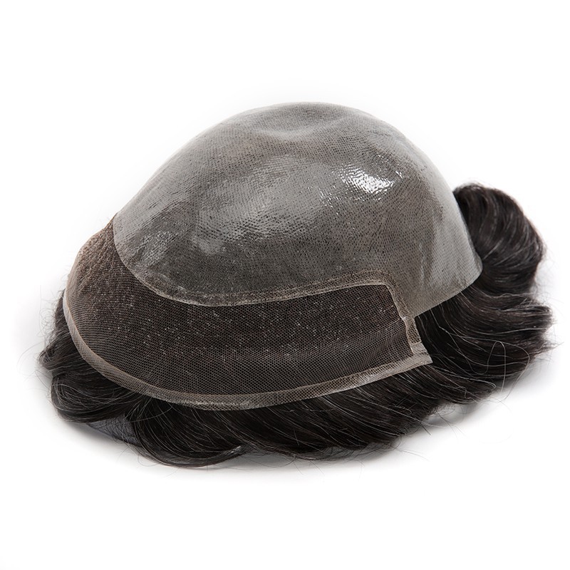 Oceanus Männerhaarsystem | Spitze vorne, Haut im Rücken | LaVividHair