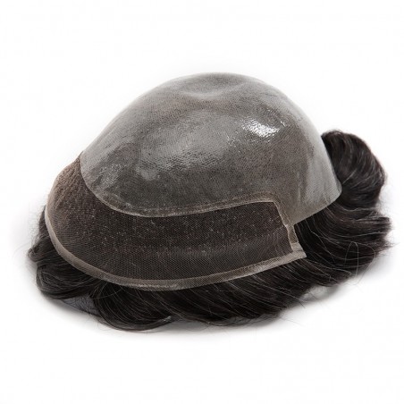 Oceanus Männerhaarsystem | Spitze vorne, Haut im Rücken | LaVividHair Oceanus Männerhaarsystem | Spitze vorne, Haut im Rücken | LaVividHair