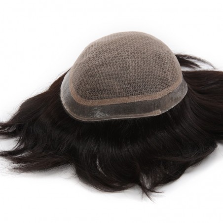 PoseidonHaarausfall-Lösung|DeluxeSeidenbasis&dünnerHautrandLaVividHair