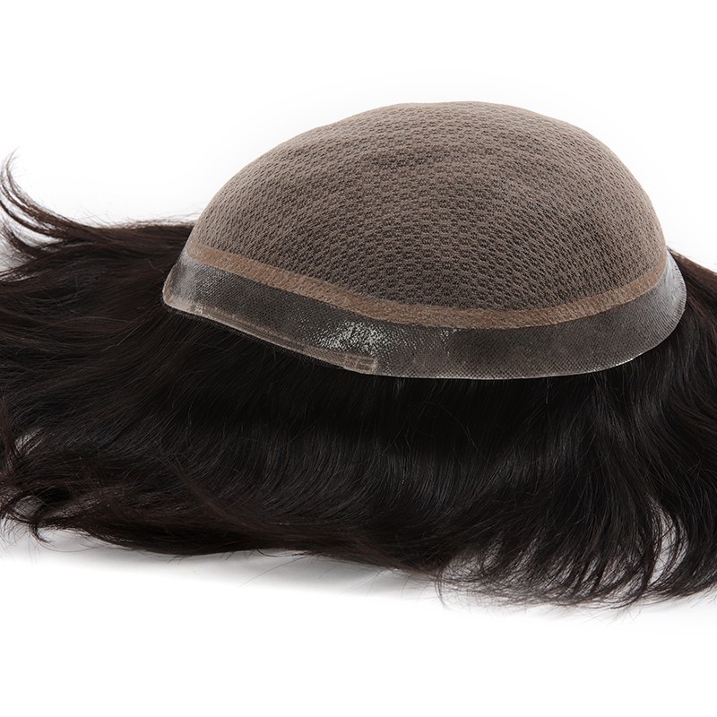 PoseidonHaarausfall-Lösung|DeluxeSeidenbasis&dünnerHautrandLaVividHair