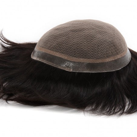 PoseidonHaarausfall-Lösung|DeluxeSeidenbasis&dünnerHautrandLaVividHair