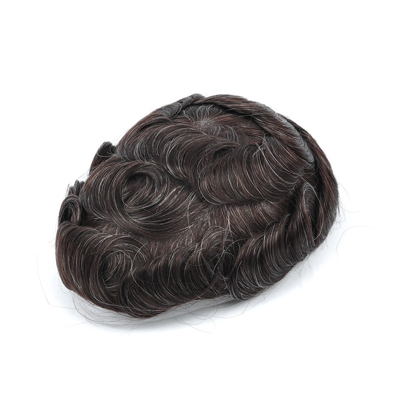 Lavivid Mirage Toupée für Herren | Ultra-dünne Basis