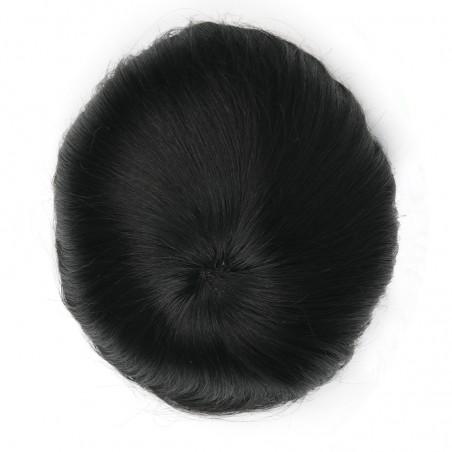 Full Swiss Lace Haarsystem | Jet Black Europäisches Haar | LaVividHair