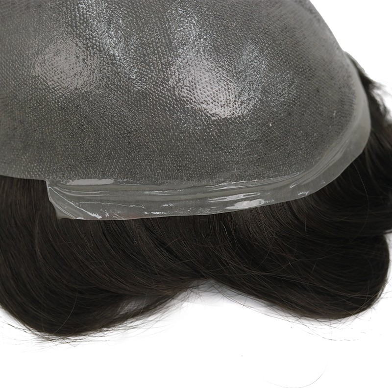 0.10-0.12mm Vollhaut Haarsystem | Indisches Menschenhaar | LaVividHair