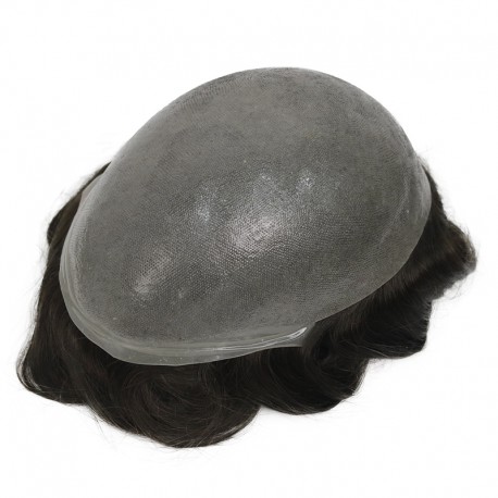 0.10-0.12mm Vollhaut Haarsystem | Indisches Menschenhaar | LaVividHair