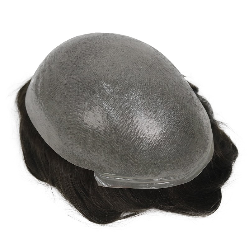 0.10-0.12mm Vollhaut Haarsystem | Indisches Menschenhaar | LaVividHair