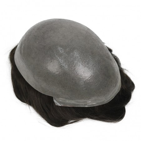 0.10-0.12mm Vollhaut Haarsystem | Indisches Menschenhaar | LaVividHair