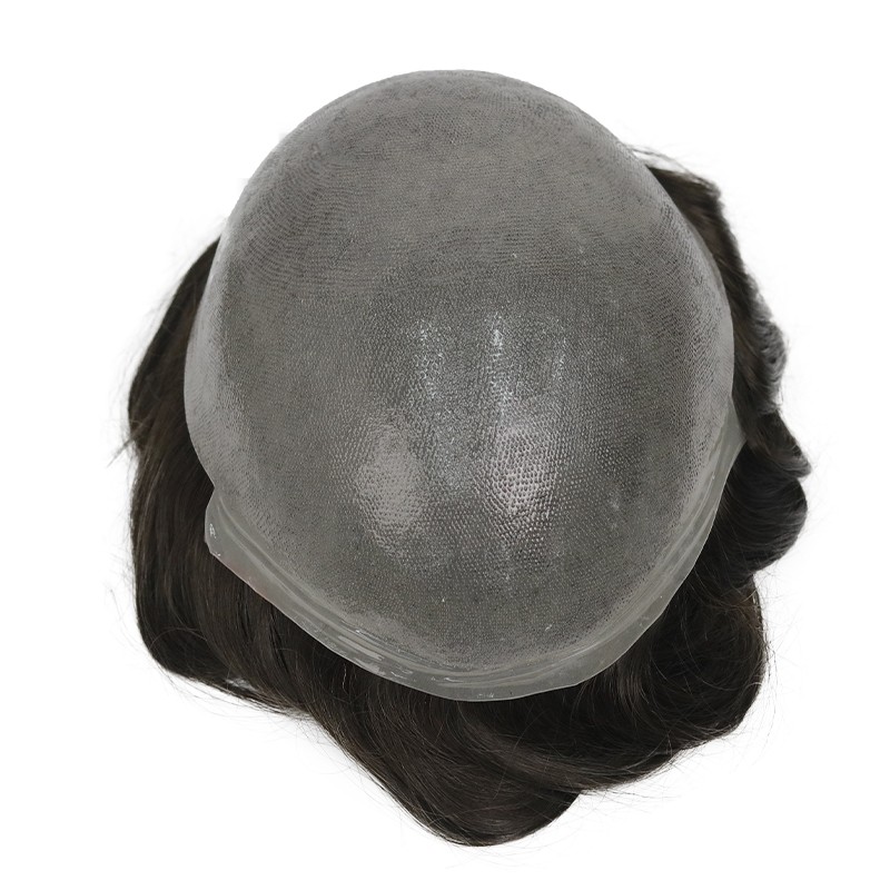 0.10-0.12mm Vollhaut Haarsystem | Indisches Menschenhaar | LaVividHair