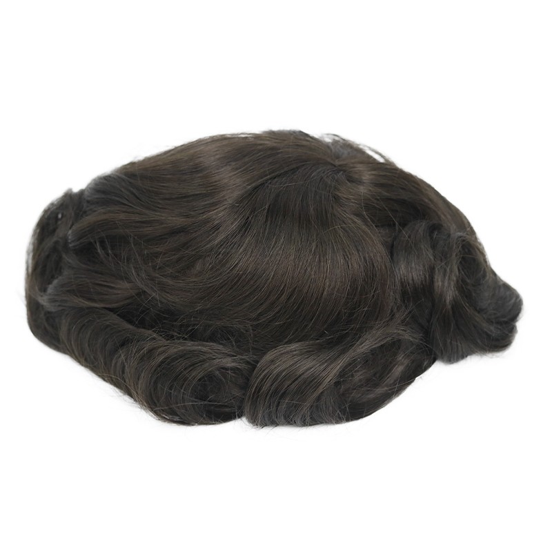 0.10-0.12mm Vollhaut Haarsystem | Indisches Menschenhaar | LaVividHair