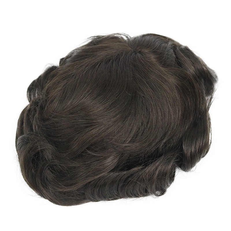 0.10-0.12mm Vollhaut Haarsystem | Indisches Menschenhaar | LaVividHair