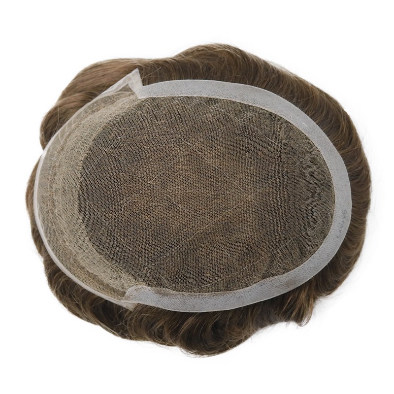 Lace Middle + 1'' Skin Haarsystem|Indisches Menschenhaar|LaVividHair