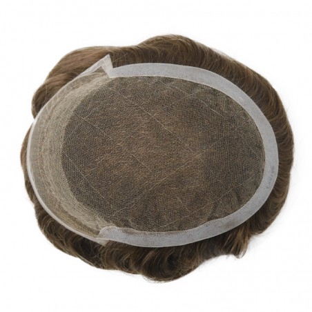 Lace Middle + 1'' Skin Haarsystem|Indisches Menschenhaar|LaVividHair