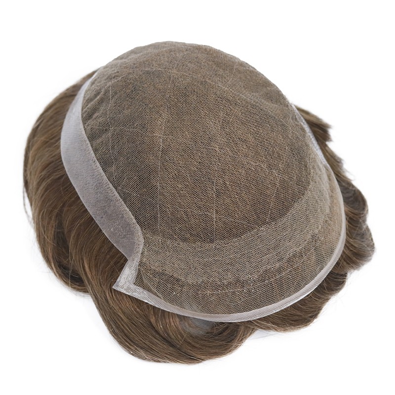 Lace Middle + 1'' Skin Haarsystem|Indisches Menschenhaar|LaVividHair