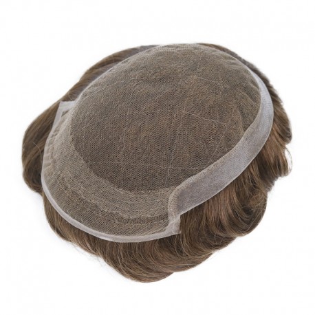 Lace Middle + 1'' Skin Haarsystem|Indisches Menschenhaar|LaVividHair