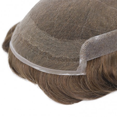 Lace Middle + 1'' Skin Haarsystem|Indisches Menschenhaar|LaVividHair