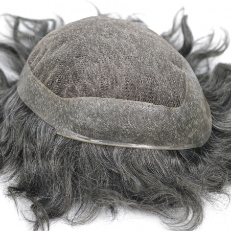 Lace Middle+1"Skin Haarsystem|Indisches Menschenhaar|LaVividHair