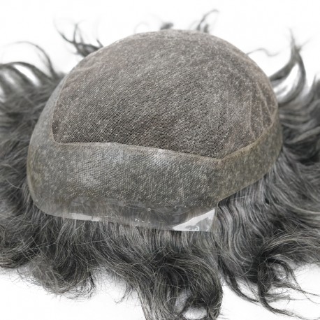 Lace Middle+1"Skin Haarsystem|Indisches Menschenhaar|LaVividHair