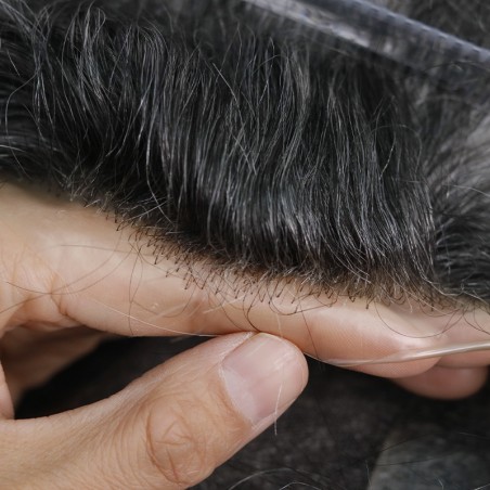 Lace Middle+1"Skin Haarsystem|Indisches Menschenhaar|LaVividHair