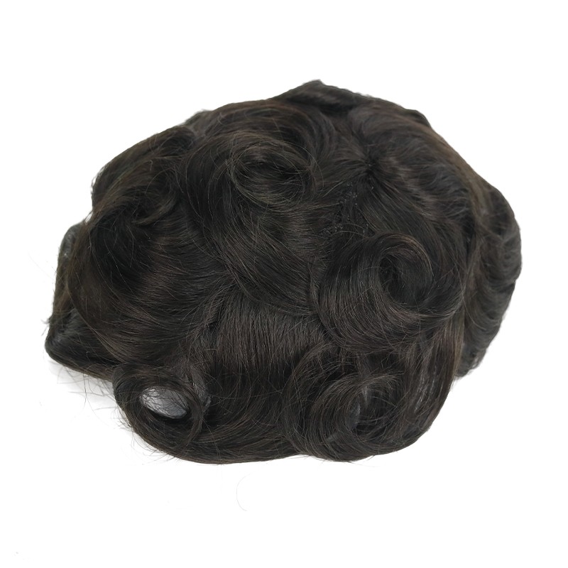 1'' Skin Front + Lace Back Haarsystem | Indisches Menschenhaar | LaVividHair