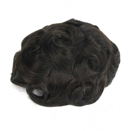 1'' Skin Front + Lace Back Haarsystem | Indisches Menschenhaar | LaVividHair