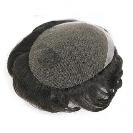 1'' Skin Front + Lace Back Haarsystem | Indisches Menschenhaar | LaVividHair