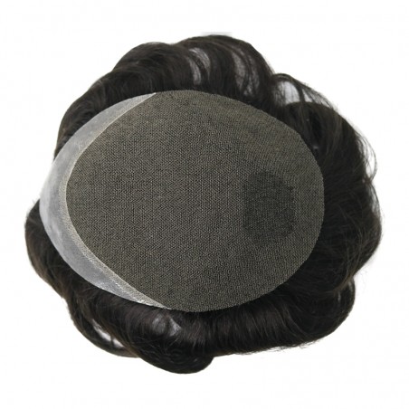 1'' Skin Front + Lace Back Haarsystem | Indisches Menschenhaar | LaVividHair