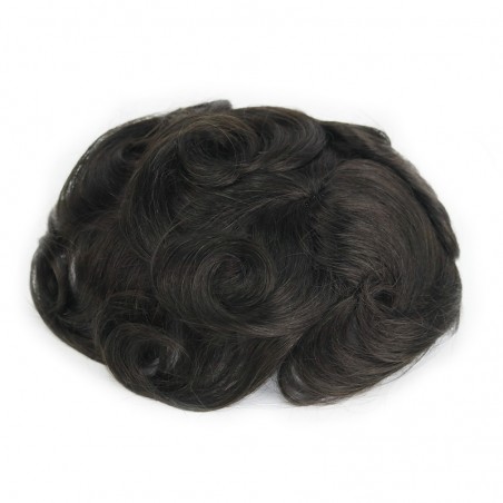 1'' Skin Front + Lace Back Haarsystem | Indisches Menschenhaar | LaVividHair