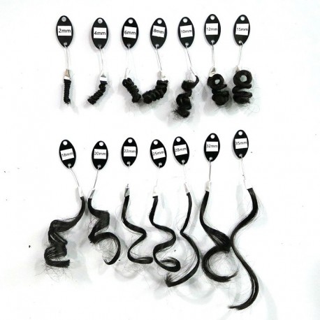 Locken & Wellen Diagramm | Männer Haarersatz