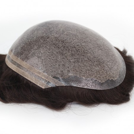 Vollständig injizierte Haut mit Silikonlinien|Chinesisches Remy-Haar Vollständig injizierte Haut mit Silikonlinien|Chinesisches Remy-Haar