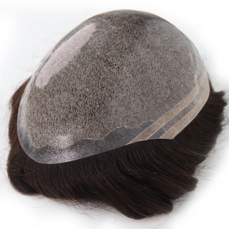 Vollständig injizierte Haut mit Silikonlinien|Chinesisches Remy-Haar Vollständig injizierte Haut mit Silikonlinien|Chinesisches Remy-Haar